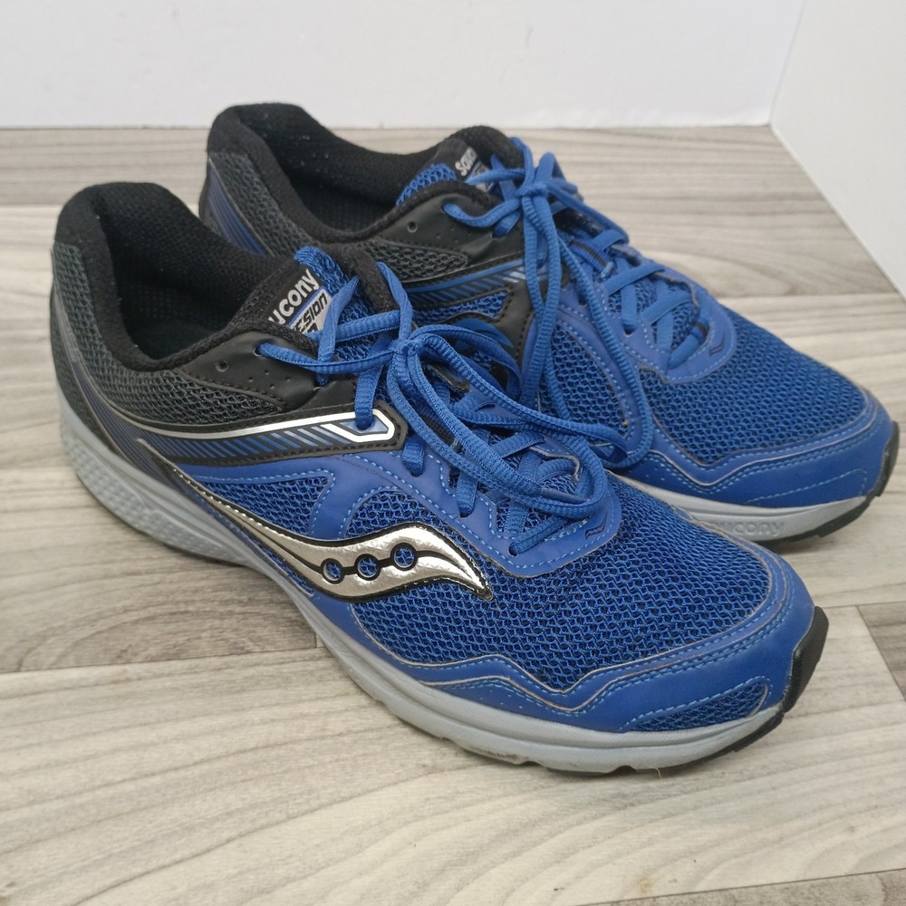 SAUCONY‎ Cohesion 10 Blue Men's Running Shoes Sneakers Xt 600 Grid Size 11